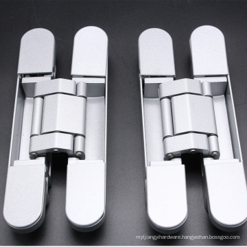 Smooth Right hand and left hand applicable Zinc alloy three direction adjustable concealed hinge